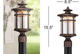 6 Callaway Mission Post Light Franklin Iron Works Solar Lamp Post Lamp Post Lights Post Lights