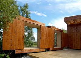 Maybe you would like to learn more about one of these? Wooden Sheds By Rever Drage Featuring A Retractable Roof