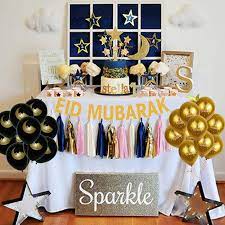 Check spelling or type a new query. Eid Mubarak Decor Black Gold Bunting Garland Banner With Balloons Eid Party Supplies Happy Ramadan Home Eid Party Decorations Party Diy Decorations Aliexpress