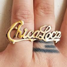 Average rating:0out of5stars, based on0reviews. Custom Nameplate Ring Brass Knuckles Sterling Silver Name Ring Etsy