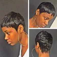 Pixie Haircuts With Bangs 50 Terrific Tapers Red Hair Ponytail Short Hair Styles Pixie Sleek Short Hair