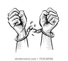 Hands Breaking Chains Broken Drawings Freedom Drawing Amazing Art Painting