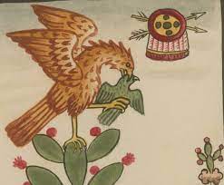 The ancient aztecs believed in many gods, and each god had a job. The Eagle The Snake And The Cactus In The Founding Of Tenochtitlan World Digital Library