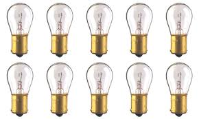 Box Of 10 1016 Lamp Auto Bulb Automotive Lightbulb Bay15d 12v 17w 8w
