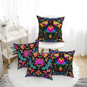 Amazon.com: 4PCS Day of The Dead Throw Pillow Covers Mexican ...