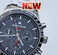 NORTH EDGE LONGWINGS: Reloj Solar Impermeable