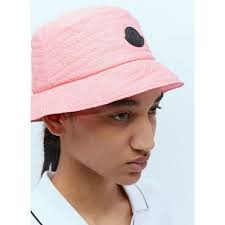 Moncler Women Logo Patch Bucket Hat