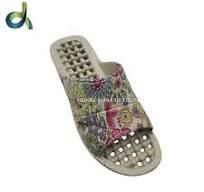 Summer Footwear Custom Pattern Open-Toe Thick Bottom Flip Flops Slippers  for Women