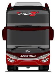 Aplikasi ini memiliki banyak varian template dari berbagai jenis bus. Livery Bus Agung Mulia Jetbus Shd