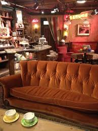 New opened selling page which sell corner sofa beds. Central Perk S Famous Sofa That Inspired An Entire Generation Of Coffee Drinkers Friends Apartment Friends Tv Friends Wallpaper