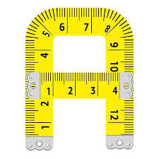 Pin En Abecedario Cinta Metrica