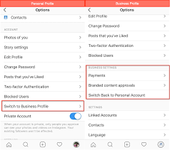 The android instagram app applies the language changes immediately. How To Convert Your Personal Instagram Profile To A Business Profile Easypromos Online Helpdesk