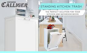 Only 1 available and it's in 19 people's carts. Amazon Com Northwood Calliger Tilt Out Free Standing Kitchen Trash Or Recycling Cabinet Office Products