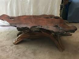 Coffee tables come in all shapes and sizes. Redwood Burl Coffee Table 1 800 00 Picclick