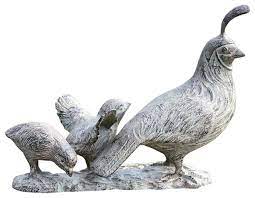 Skip to main search results. Attractive Quail Family Farmhouse Garden Statues And Yard Art By Imtinanz Llc Houzz