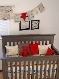 The belk collection of crib bedding is here to help you to create a comforting place for your baby's first years. World Map Fabric On Pillows And A Crib Sheet With A Vintage Plane Fabric In The Nursery Crib Bedding Boy Custom Baby Bedding Baby Boy Rooms