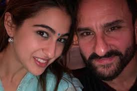 Sulung Kesayangan 10 Momen Kedekatan Sara Ali Khan Dan Saif Ali Khan