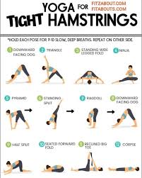 The Poses Above Are Arranged From Start To More Advanced The Opening Pose Is Definitely The Place To Start Tight Hamstrings Hamstring Yoga Cool Yoga Poses