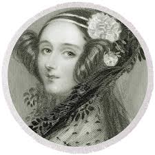 Portrait Of Augusta Ada King, Countess Of Lovelace Jigsaw Puzzle by  Alfred-edward Chalon