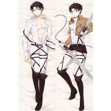 See more ideas about levi ackerman, levi, attack on titan. CumpÄƒrÄƒ Textile Pentru AcasÄƒ Anime Attack On Titan Pillow Cover Mikasa Levi Ackerman Pillowcase 3d Double Sided Bedding Hugging Body Pillow Case Customize 01