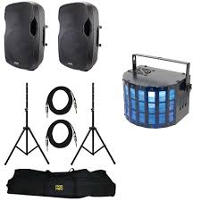 2 Pack Gemini As 15p 15 Active Loudspeaker Without Integrated Mp3 Player Eliminator Lighting Katana Led Katana Led Pyle Pro Pmdk102 Heavy Duty Pro Audio Speaker Stand 1 4 Cable Kit Walmart Com