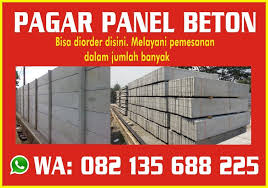 Pagar panel beton ini dipasang guna pemagaran lokasi pabrik kawasan . Wa 082 135 688 225 Pagar Panel Beton Tangerang Home Facebook