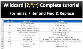 A wildcard is a special character that lets you perform fuzzy matching on text in your excel formulas. Wildcard In Microsoft Excel Pk An Excel Expert