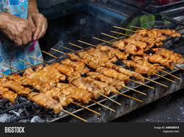 I left thailand, graduated, got married, and cook mostly thai food. Moo Ping Grilled Pork Image Photo Free Trial Bigstock