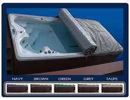 When the spa is not in use, its cover simply becomes part of the deck. Swim Fitness End 2 End Rolling Covers Swim Fitness