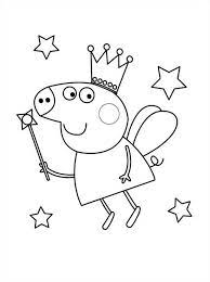 Peppa wutz fee ausmalbilder 1001 ideen f 252 r bilder zum ausmalen wundervolle. Peppa Pig Coloring Pages Peppapig Peppa Pig Fairy Coloring Pages Weihnachtsmalvorlagen Malvorlage Prinzessin Peppa Wutz Geburtstag