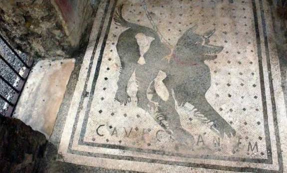 Two thousand years ago in Pompeii, a mosaic at a home's entrance warned visitors with the words “Cave Canem”, Latin for “Beware of the dog.” The house, known as the House of