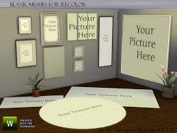 Today it's the largest the sims community in the world. Thenumberswoman S Blank Meshes Canvas And Rugs