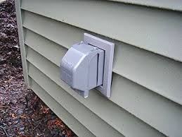 Pin By Petra Wilm On Electrics J Block Vinyl Siding Outdoor Electrical Outlet