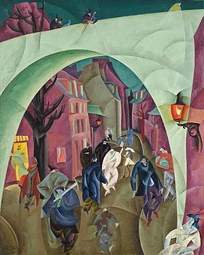 Work by Lyonel Feininger