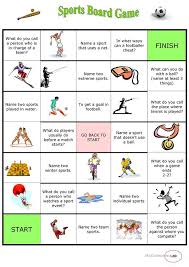 Ice sports, as its name suggests, include sporting events that are performed in an ice field. Sports Board Game English Esl Worksheets For Distance Learning And Physical Classrooms