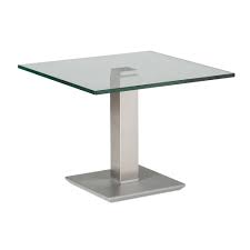 Der beistelltisch okslund bietet ihnen eine 60 x 60 cm große tischplatte aus massivem, lackiertem akazienholz. Eve Rimini Deluxe Beistelltisch Glas Hohenverstellbar Viele Farben Mobelmeile24