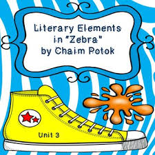 Zebra By Chaim Potok Literary Elements Graphic Organizer Unit 3 Literary Elements Graphic Organizers Teacher Help