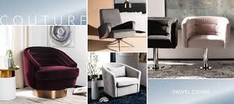 The perfect accent chairs will complement your decor and provide additional seating. Swivel Chairs Accent Chair Safavieh Couture Collection