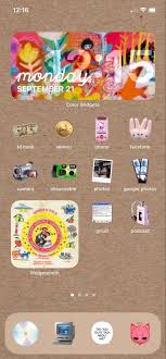 Ios 14 Y2k Theme Iphone App Design Homescreen Iphone Layout