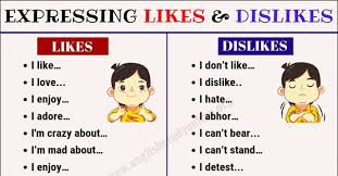 Berikut panduan tiga langkah tentang tipe kalimat, susunan kata struktur kalimat bahasa inggris adalah kunci komunikasi yang solid dan efektif jika anda ingin berbicara dengan lancar seperti penutur asli. 99 Contoh Teks Dialog Expressing Likes And Dislikes Dan Maknanya