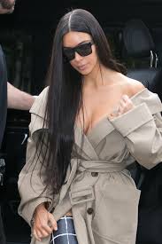 Some of their dreamiest glam get. Kim Kardashian West S Makeup Free Moment In The Balenciaga Front Row Vogue