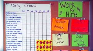 diy chore charts do chore charts for kids really work