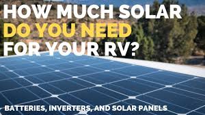 How many solar panels to power an rv. How To Calculate Your Solar Power Needs Full Time Rv Tips Youtube