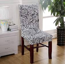 Amazon Com Gogolan Soft Stretch Spandex Dining Room Wedding Banquet Chair Seat Cover Party De Dining Chair Covers Slipcovers For Chairs Seat Covers For Chairs