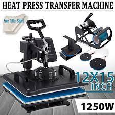 This Includes Flat Platen Mugs And Plates It Can Transfer Colorful Pictures And Characters Of Sublimating And Dis Heat Press Machine Heat Press Press Machine
