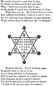 Abracadabra Word Symbols Magic Words Magic Symbols