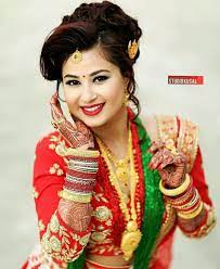 Nepali Wedding Tradition Nepal Marriage Bride Makeup Simple Saree Dress Indian Wedding Photography Couples Bridal Photography Poses Bride Photoshoot