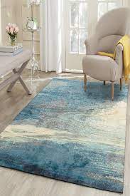 Rugs that fit under doors. City Monet Stunning Blue Rug Rugs A Million