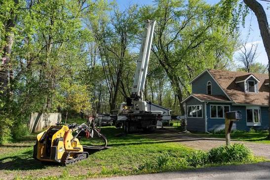 A partially suspended tree is more dangerous than a fully fallen one