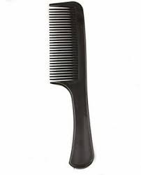 Available in black or amber, their wide tooth comb measures 133 x 5.5 x 35 mm, and arrives inside a tin travel case, and it's ideal for thicker hair types where more texture is needed for styling. Shampoo Comb Black Large Medium Wide Tooth Detangling Hair Comb With Handle S1 Ebay